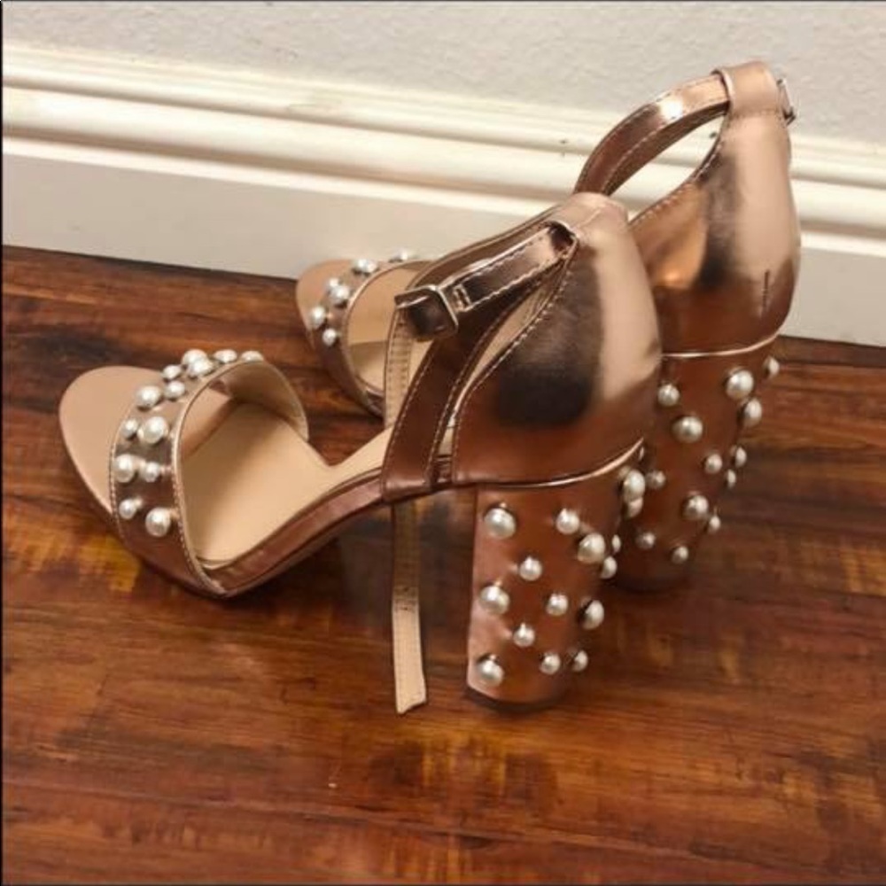 Steve Madden Rose Gold Heels